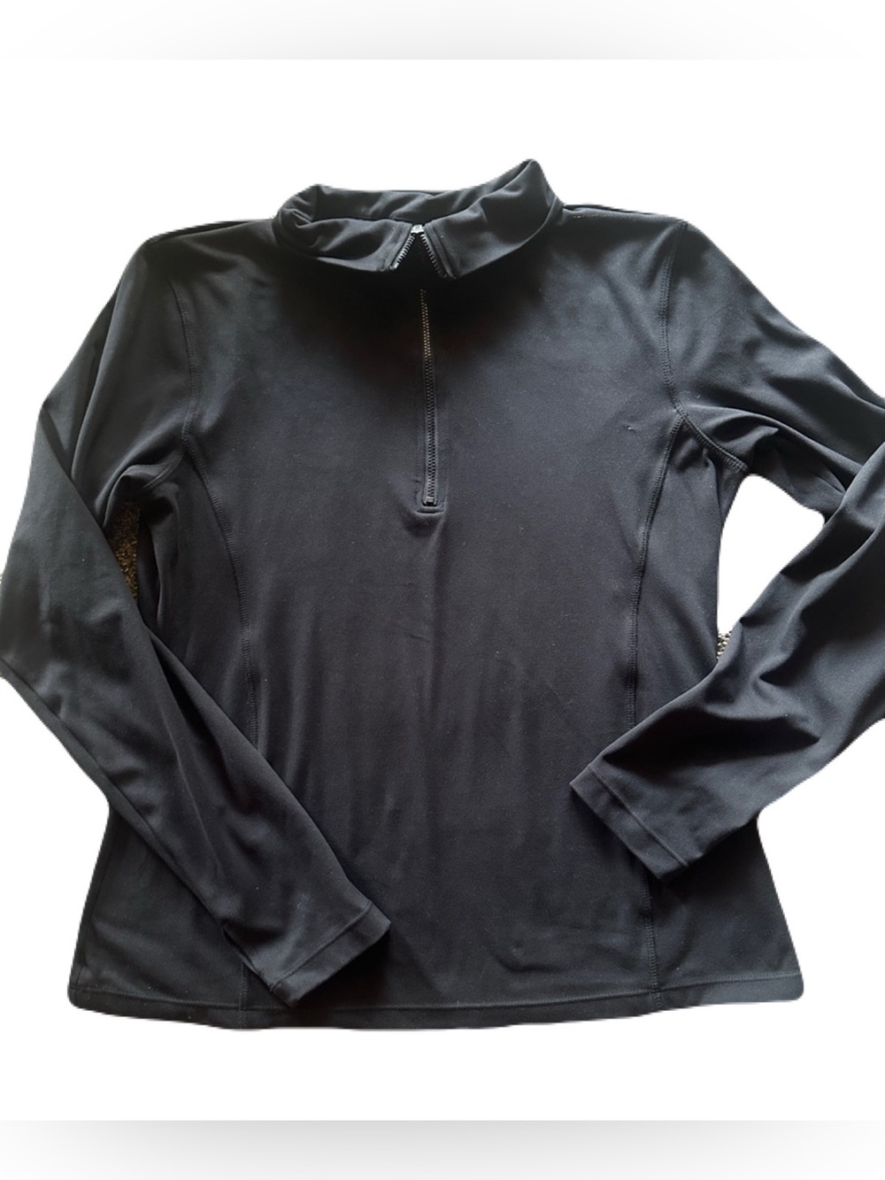H&M SEAMLESS HALF-ZIP SPORTS TOP NWOT
